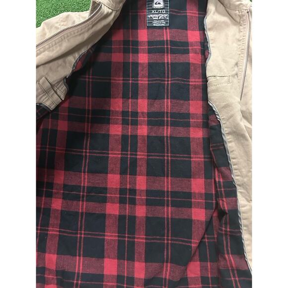 Flannel Lined Quicksilver Jacket XL Men - Picture 4 of 6